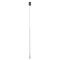 ITO modern LED függőlámpa, ezüstös kávébarna, 6.2W, 2700K, 481lm, H80 cm