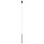 KANJI modern LED függőlámpa, füstös nikkel, 6.2W, 3000K, 495lm, H35 cm