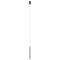 KANJI modern LED függőlámpa, füstös nikkel, 6.2W, 2700K, 481lm, H35 cm