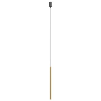 KANJI modern LED függőlámpa, matt arany, 6.2W, 3000K, 495lm, H55 cm