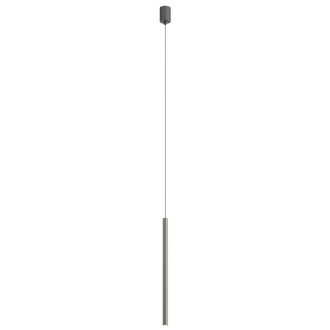 KANJI modern LED függőlámpa, füstös nikkel, 6.2W, 3000K, 495lm, H55 cm