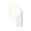 OPALE modern LED fali lámpa, matt fehér, 9.5W, 2700K, 989lm
