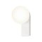 OPALE modern LED fali lámpa, matt fehér, 9.5W, 3000K, 1160lm