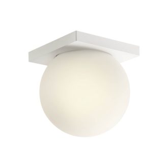 OPALE modern LED fali/mennyezeti lámpa, matt fehér, 12W, 2700K, 1200lm