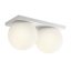 OPALE modern LED fali/mennyezeti lámpa, matt fehér, 24W, 3000K, 2880lm