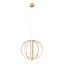 MOSS modern LED függőlámpa, matt arany, 41W, 3000K, 4730lm
