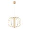 MOSS modern LED függőlámpa, matt arany, 72W, 3000K, 4649lm