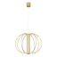 MOSS modern LED függőlámpa, matt arany, 72W, 3000K, 4649lm