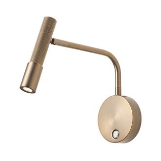 DRILL modern LED fali lámpa, antik bronz, 8W, 2700K, 510lm