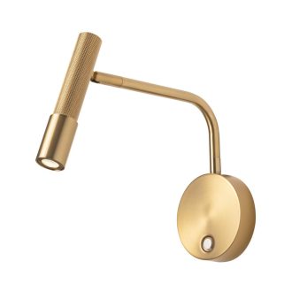 DRILL modern LED fali lámpa, matt fekete, 8W, 2700K, 510lm