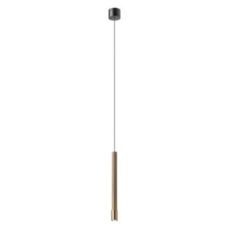 DRILL modern LED függőlámpa, antik bronz, 8.5W, 2700K, 620lm