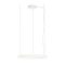 HALLEY modern LED függőlámpa, matt fehér, 40W, 3232lm