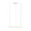 HALLEY modern LED függőlámpa, matt fehér, 40W, 3232lm