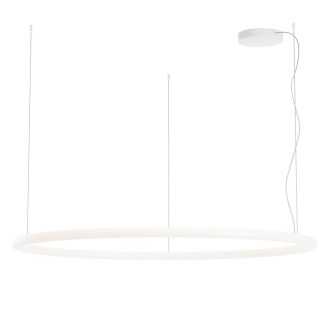HALLEY modern LED függőlámpa, matt fehér, 80W, 7707lm