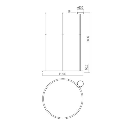 HALLEY modern LED függőlámpa, matt fehér, 80W, 7707lm