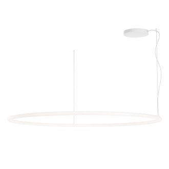 HALLEY modern LED függőlámpa, matt fehér, 100W, 9018lm