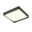 HOVER modern LED mennyezeti lámpa, matt fekete, 30W, CCT, 2617lm