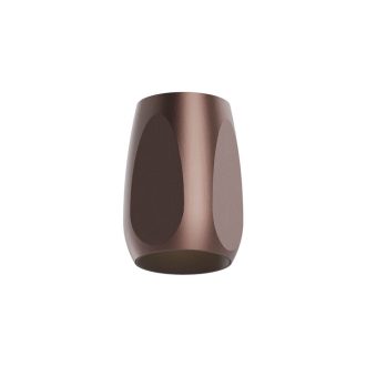 CRISP modern LED mennyezeti lámpa, szálcsiszolt barna, 10.5W, 2700/3000K, 510lm, TRIAC dimmelhető