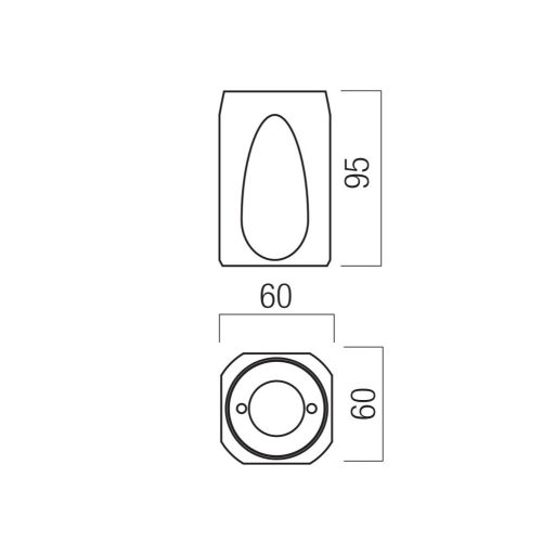 CRISP modern LED mennyezeti lámpa, szálcsiszolt barna, 10.5W, 2700/3000K, 510lm, TRIAC dimmelhető