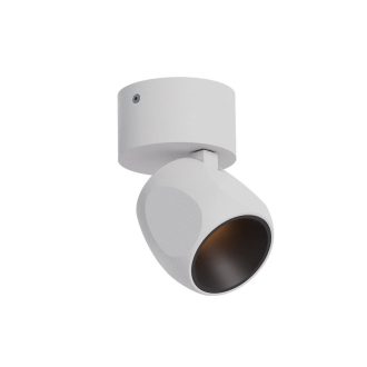 CRISP modern LED fali/mennyezeti lámpa, matt fehér, 8W, 2700/3000K, 404lm, TRIAC dimmelhető