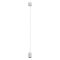 CRISP modern LED függőlámpa, matt fehér, 10.5W, 2700/3000K, 807lm, TRIAC dimmelhető