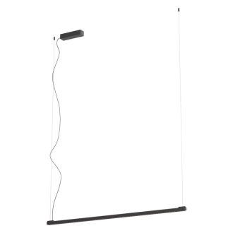 CRISP modern LED függőlámpa, matt fekete, 36W, 2700K, 2335lm, TRIAC dimmelhető