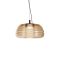 ONDULA modern LED függőlámpa, kávébarna, 16W, 2700/3000K, 1686lm, TRIAC dimmelhető