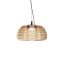ONDULA modern LED függőlámpa, kávébarna, 16W, 2700/3000K, 1686lm, TRIAC dimmelhető