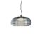 ONDULA modern LED függőlámpa, matt fekete, 16W, 2700/3000K, 1686lm, TRIAC dimmelhető