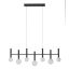 BOLLA modern LED függőlámpa, matt fekete, 32W, 2700/3000K, 2273lm, TRIAC dimmelhető
