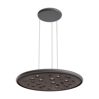 NEBA modern LED függőlámpa, fekete, 48.5W, 2700K, 3364lm