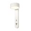 SADES modern LED fali lámpa, matt fehér, 6W, 3000K, 400lm