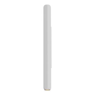 CRISP modern LED fali lámpa, matt fehér, 6.6W, 3000K, 648lm, 35 cm