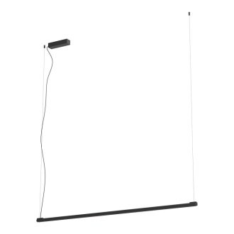 CRISP modern LED függőlámpa, matt fekete, 41W, 3000K, 2766lm, TRIAC dimmelhető