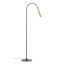 DRILL modern LED állólámpa, óarany, 8W, 3000K, 510lm, flexibilis karral