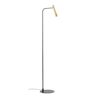 DRILL modern LED állólámpa, óarany, 8W, 2700K, 490lm