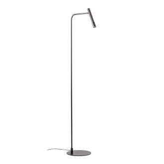 DRILL modern LED állólámpa, matt fekete, 8W, 2700K, 490lm