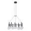 BOLLA modern LED függőlámpa, matt fekete, 53W, 2700/3000K, 4011lm, TRIAC dimmelhető