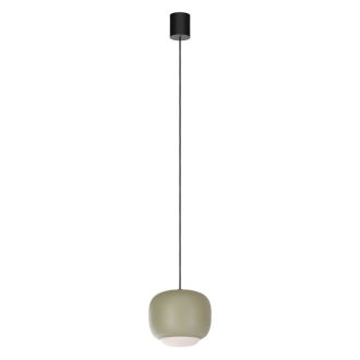 DUBBO modern LED függőlámpa, világos khaki, 12W, 1230lm