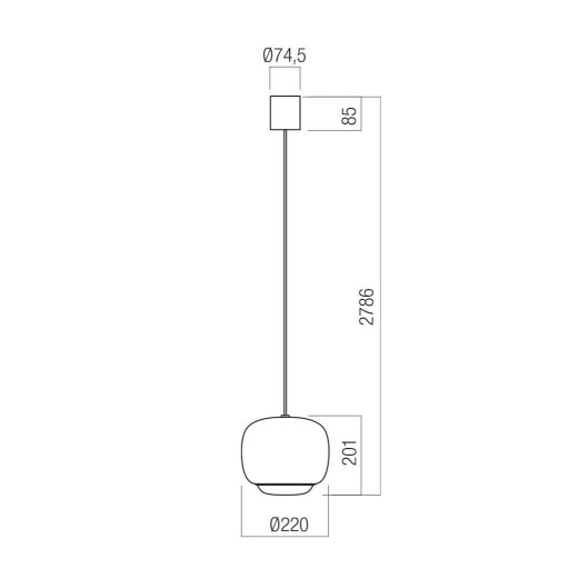 DUBBO modern LED függőlámpa, világos khaki, 12W, 1230lm