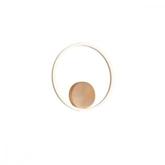 ORBIT modern LED fali/mennyezeti lámpa, bronz, 3000K, Ø40 cm, DALI dimmelhető