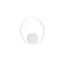 ORBIT modern LED fali/mennyezeti lámpa, fehér, 4000K, Ø40 cm, TRIAC dimmelhető