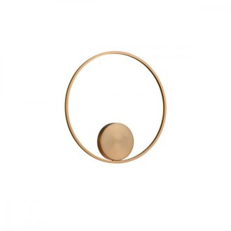 ORBIT modern LED fali/mennyezeti lámpa, bronz, 3000K, Ø60 cm, DALI dimmelhető