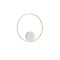 ORBIT modern LED fali/mennyezeti lámpa, fehér, 4000K, Ø60 cm, DALI dimmelhető