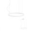 ORBIT modern LED függőlámpa, fehér, 3000K, Ø60 cm, DALI dimmelhető