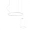 ORBIT modern LED függőlámpa, fehér, 4000K, Ø60 cm, TRIAC dimmelhető