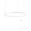 ORBIT modern LED függőlámpa, fehér, 3000K, Ø100 cm, DALI dimmelhető
