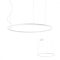 ORBIT modern LED függőlámpa, fehér, 4000K, Ø100 cm, DALI dimmelhető