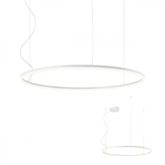ORBIT modern LED függőlámpa, fehér, 4000K, Ø100 cm, TRIAC dimmelhető