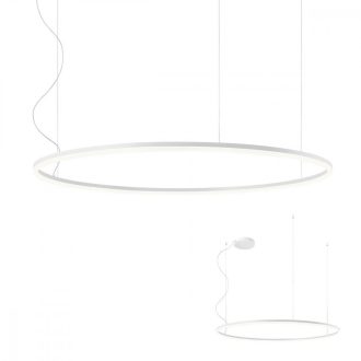 ORBIT modern LED függőlámpa, fehér, 4000K, Ø120 cm, TRIAC dimmelhető